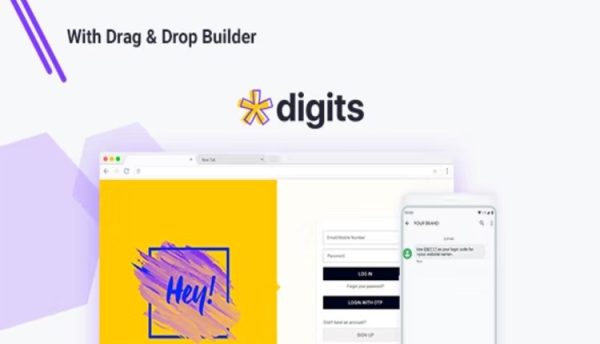 Digits  – WordPress Mobile Number Signup and Login
