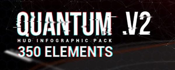Quantum HUD Infographic v2 for After Effects
